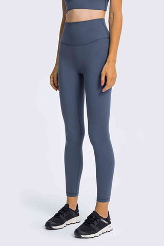 Shop High Rise Ankle Length Yoga Leggings Now On Klozey Store - Trendy U.S. Premium Women Apparel & Accessories And Be Up-To-Fashion!