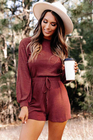 Shop Open Back Long Sleeve Romper Now On Klozey Store - Trendy U.S. Premium Women Apparel & Accessories And Be Up-To-Fashion!