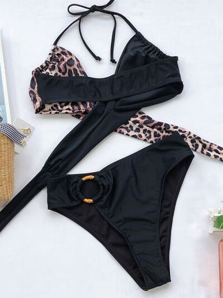 Shop Halter Neck Two-Piece Bikini Set Now On Klozey Store - Trendy U.S. Premium Women Apparel & Accessories And Be Up-To-Fashion!