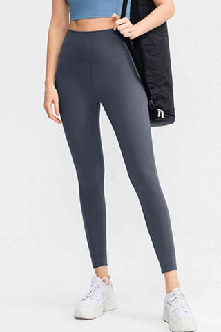 Shop Slim Fit Wide Waistband Long Sports Pants Now On Klozey Store - Trendy U.S. Premium Women Apparel & Accessories And Be Up-To-Fashion!