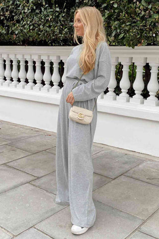 Shop Long Sleeve Round Neck Jumpsuit Now On Klozey Store - Trendy U.S. Premium Women Apparel & Accessories And Be Up-To-Fashion!