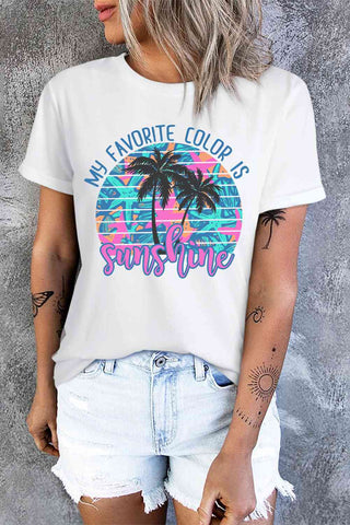 Shop Slogan Graphic Tee Shirt Now On Klozey Store - Trendy U.S. Premium Women Apparel & Accessories And Be Up-To-Fashion!