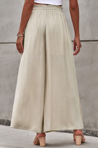 Shop Drawstring Waist Wide Leg Pants Now On Klozey Store - U.S. Fashion And Be Up-To-Fashion!
