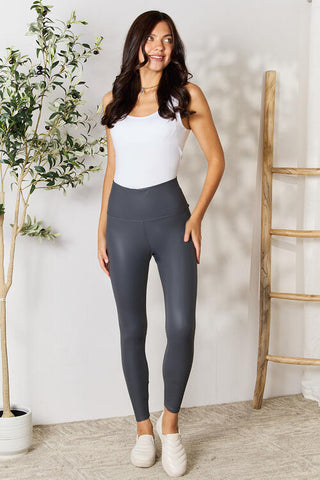 Shop LOVEIT Full Size Wide Waistband High Waist Leggings Now On Klozey Store - Trendy U.S. Premium Women Apparel & Accessories And Be Up-To-Fashion!
