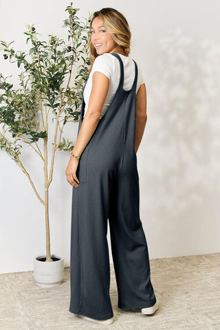 Shop Double Take Full Size Wide Strap Overall with Pockets Now On Klozey Store - Trendy U.S. Premium Women Apparel & Accessories And Be Up-To-Fashion!