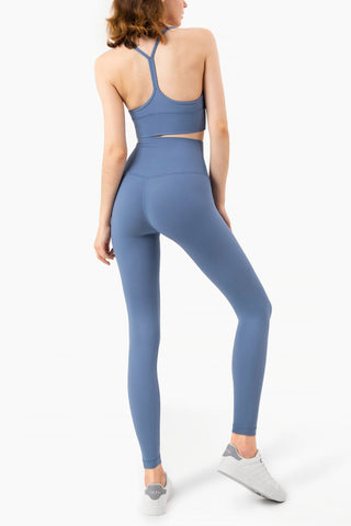 Shop Feel Like Skin High-Rise Ankle Leggings Now On Klozey Store - Trendy U.S. Premium Women Apparel & Accessories And Be Up-To-Fashion!