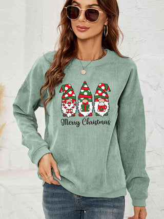 Shop MERRY CHRISTMAS Graphic Sweatshirt Now On Klozey Store - Trendy U.S. Premium Women Apparel & Accessories And Be Up-To-Fashion!