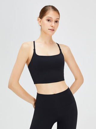 Shop Crisscross Square Neck Active Bra Now On Klozey Store - Trendy U.S. Premium Women Apparel & Accessories And Be Up-To-Fashion!