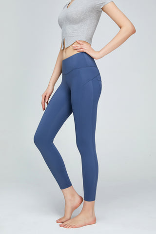 Shop Seam Detail Wide Waistband Sports Leggings Now On Klozey Store - Trendy U.S. Premium Women Apparel & Accessories And Be Up-To-Fashion!