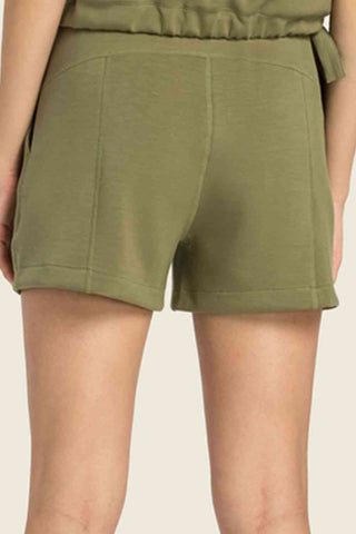 Shop Drawstring Elastic Waist Sports Shorts with Pockets Now On Klozey Store - Trendy U.S. Premium Women Apparel & Accessories And Be Up-To-Fashion!