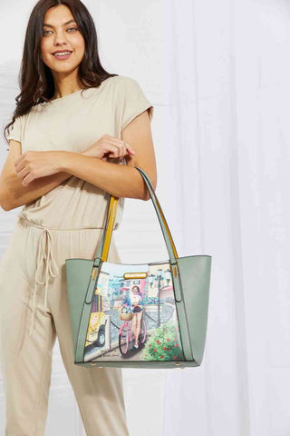 Shop Nicole Lee USA Around The World Handbag Set Now On Klozey Store - Trendy U.S. Premium Women Apparel & Accessories And Be Up-To-Fashion!