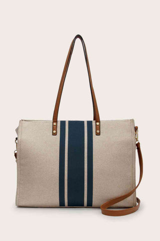 Shop Striped Tote Bag Now On Klozey Store - Trendy U.S. Premium Women Apparel & Accessories And Be Up-To-Fashion!