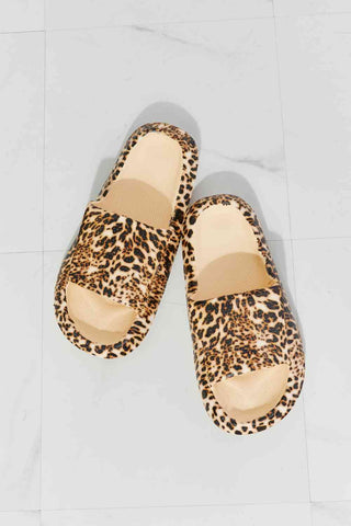 Shop MMShoes Arms Around Me Open Toe Slide in Leopard Now On Klozey Store - Trendy U.S. Premium Women Apparel & Accessories And Be Up-To-Fashion!
